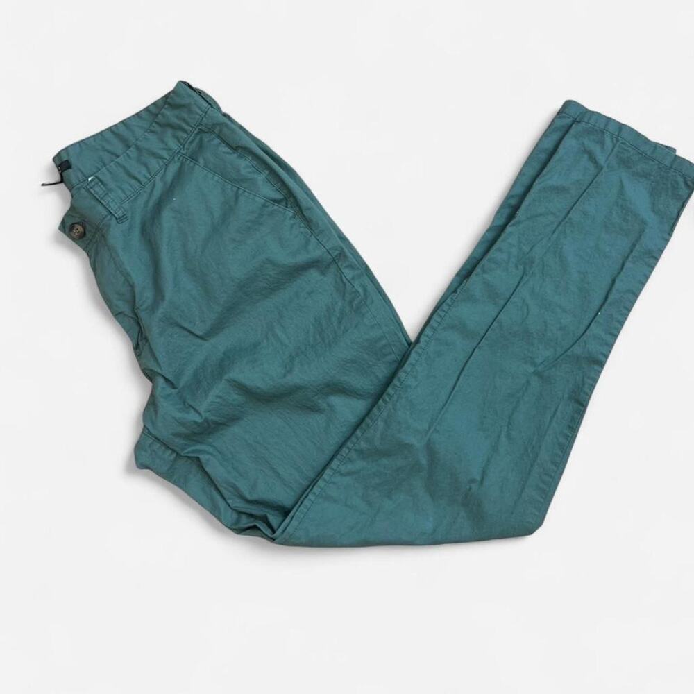 Green men's trousers